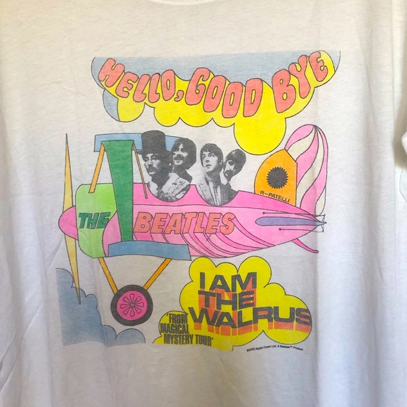 The Beatles Hello Goodbye I Am the Walrus T Shirt - Picture 3 of 4